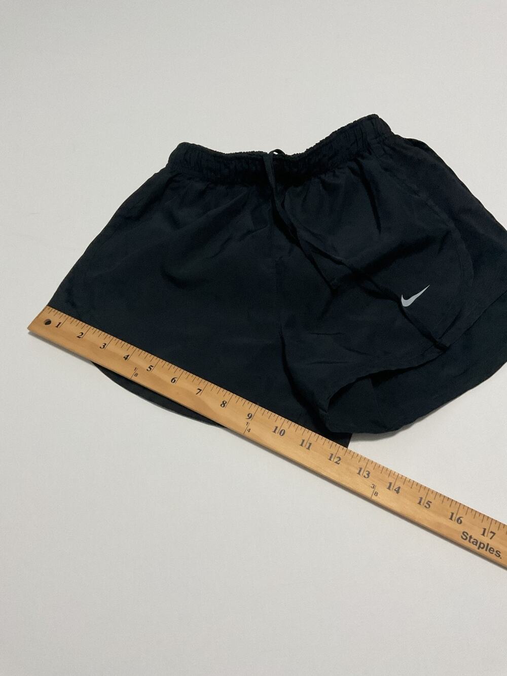 Nike Tempo Women's Running Shorts XS Black Dri-FIT Lined Athletic Gym Workout